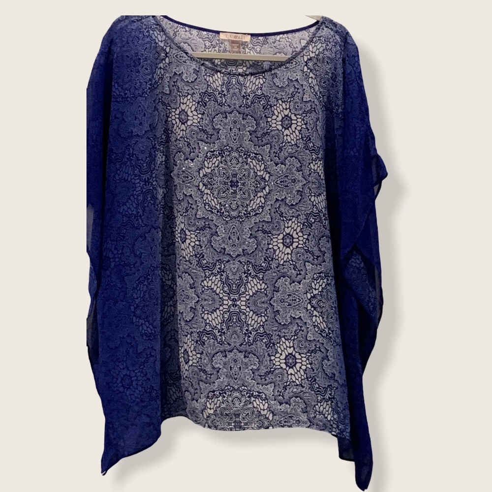 Roz & Ali Chiffon Top 3x